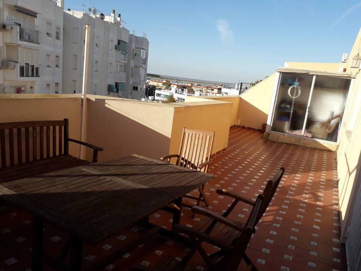 Atico Con Espectacular Terraza Con Vistas Magnificas A La Desembocadura Del Guadalquivir Apartment Sanlúcar de Barrameda Екстериор снимка